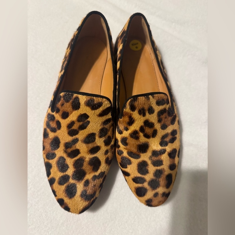 J. Crew Animal Print Women's Loafers